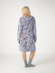 Hope Jacquard Knitted Robe