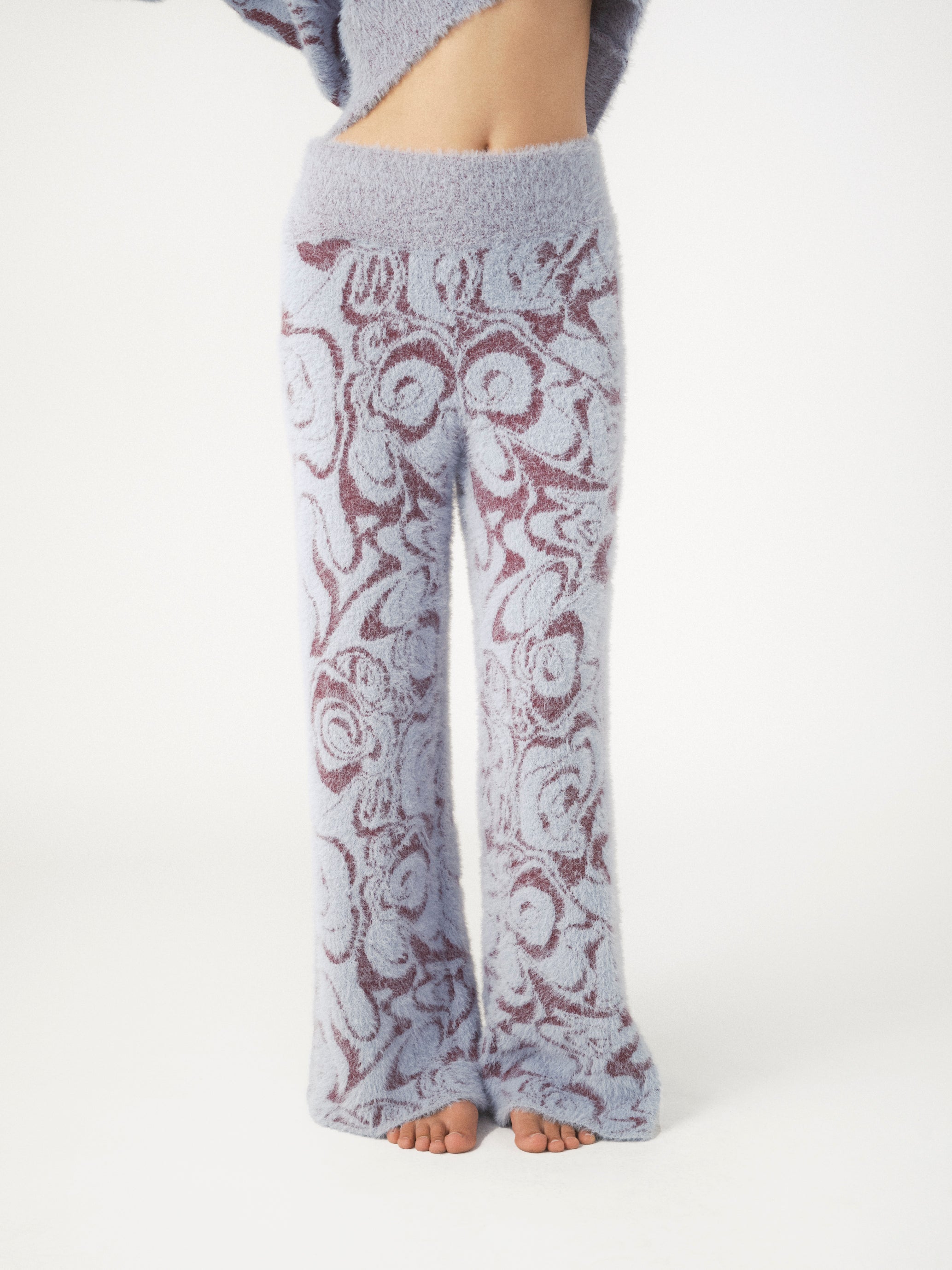 Hope Jacquard Knitted Trouser