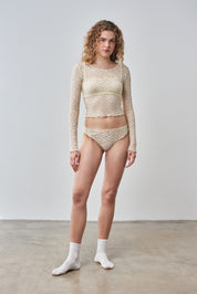 Buttercup Lace Top