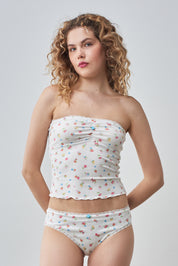 Molly Bandeau Top Front